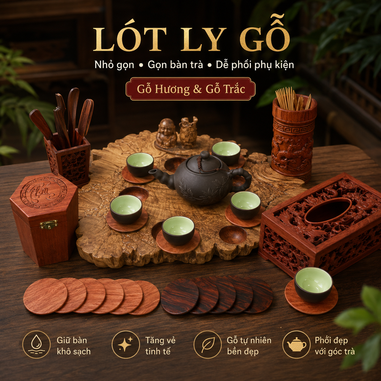 L&oacute;t Ly Gỗ Hương, Gỗ Trắc C&oacute; G&igrave; Kh&aacute;c L&oacute;t Ly Th&ocirc;ng Thường?