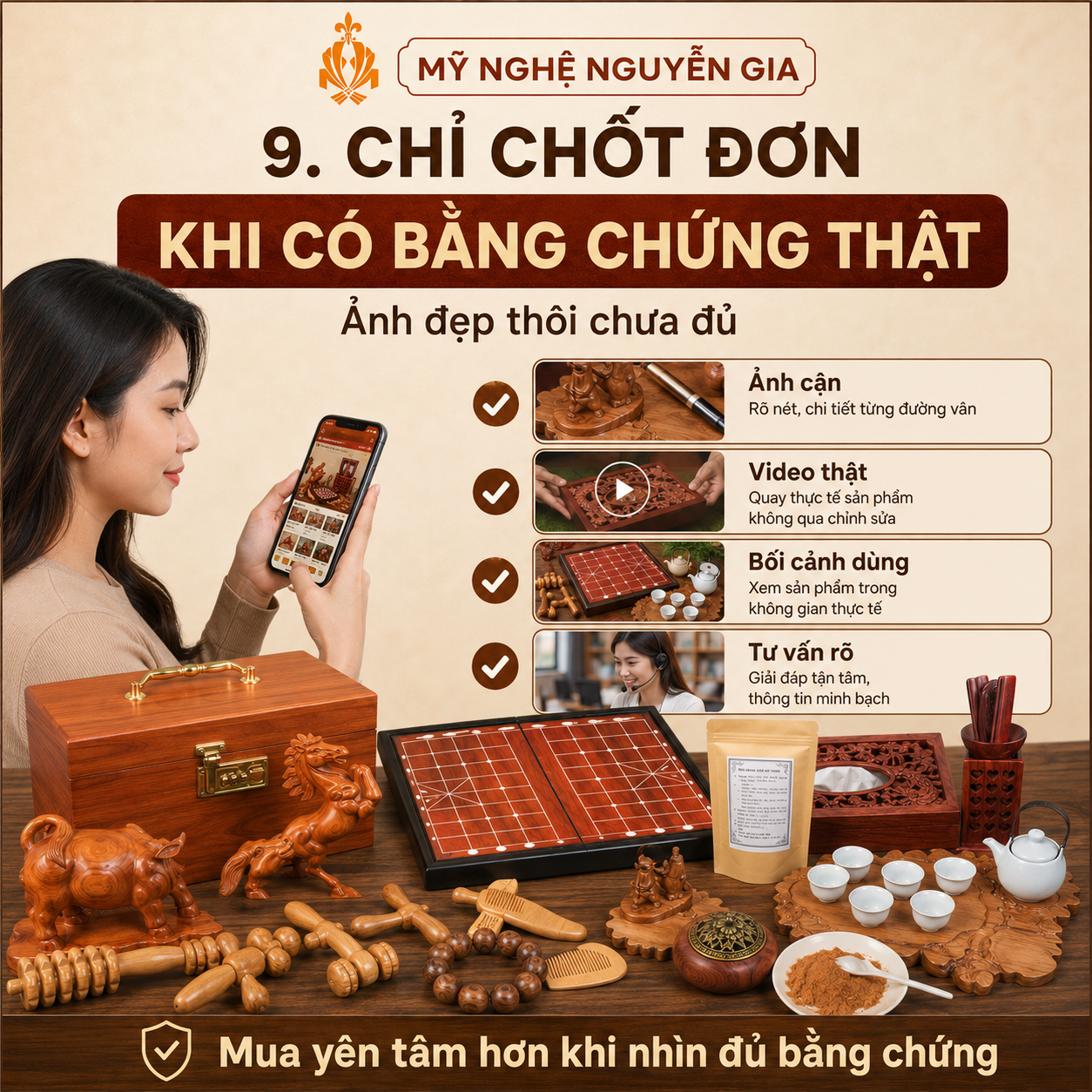 Mua Đồ Gỗ Online L&agrave;m Sao Biết Sản Phẩm C&oacute; Chắc V&agrave; Bền?