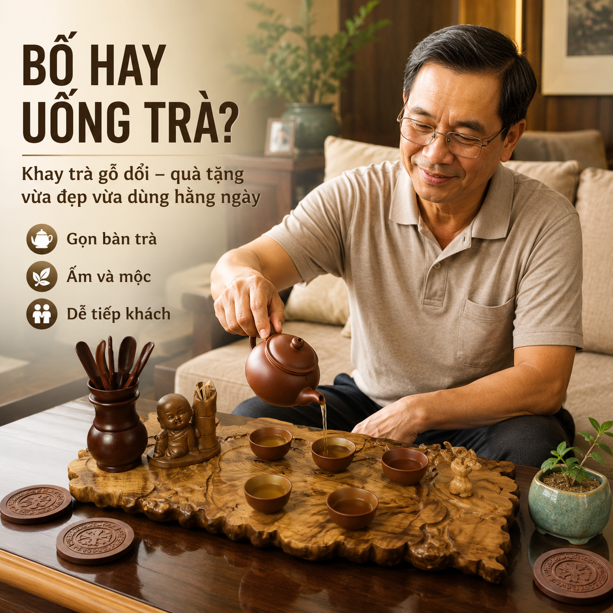 Quà Tặng Bằng Gỗ Cho Bố Nên Chọn Gì Thiết Thực, Ý Nghĩa?