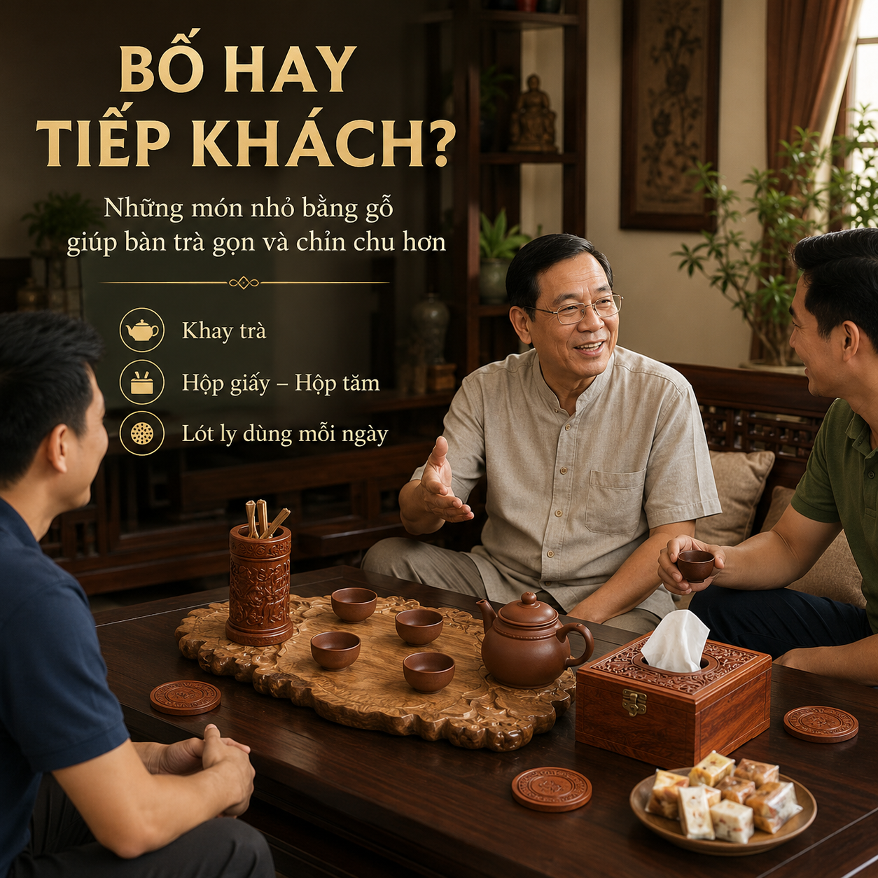 Quà Tặng Bằng Gỗ Cho Bố Nên Chọn Gì Thiết Thực, Ý Nghĩa?