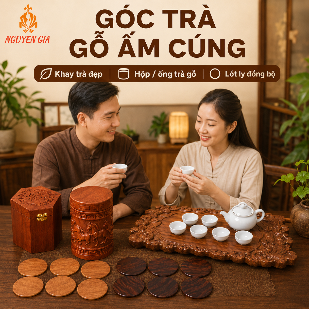 Quà Tặng Bằng Gỗ Cho Ông - Chọn Món Nào Thiết Thực, Ý Nghĩa?