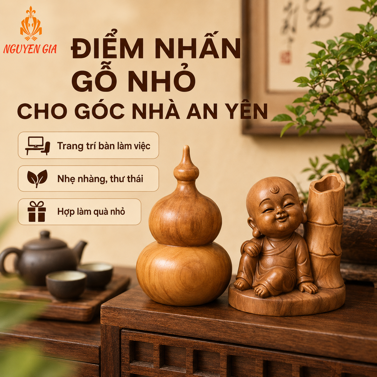 Quà Tặng Bằng Gỗ Cho Ông - Chọn Món Nào Thiết Thực, Ý Nghĩa?