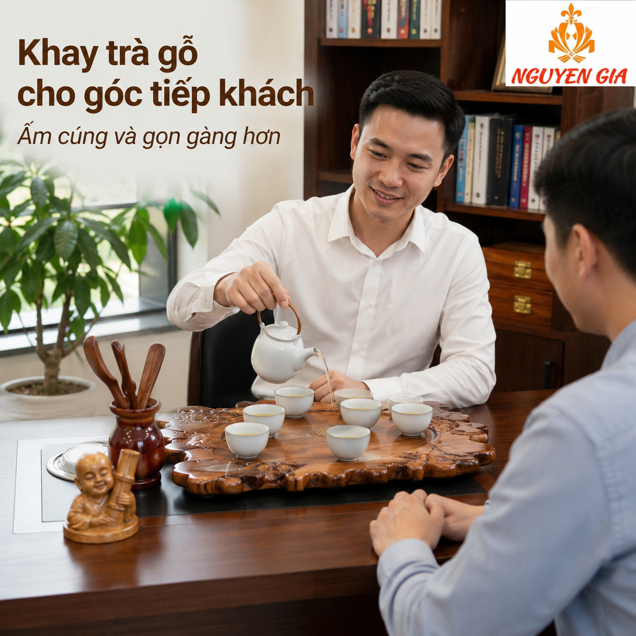 Quà Tặng Để Bàn Làm Việc Bằng Gỗ Gồm Những Món Nào?