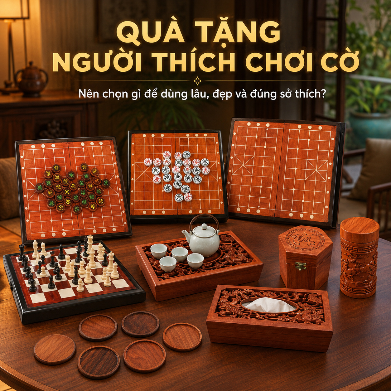 Quà Tặng Người Thích Chơi Cờ Nên Chọn Gì Thiết Thực, Ý Nghĩa?