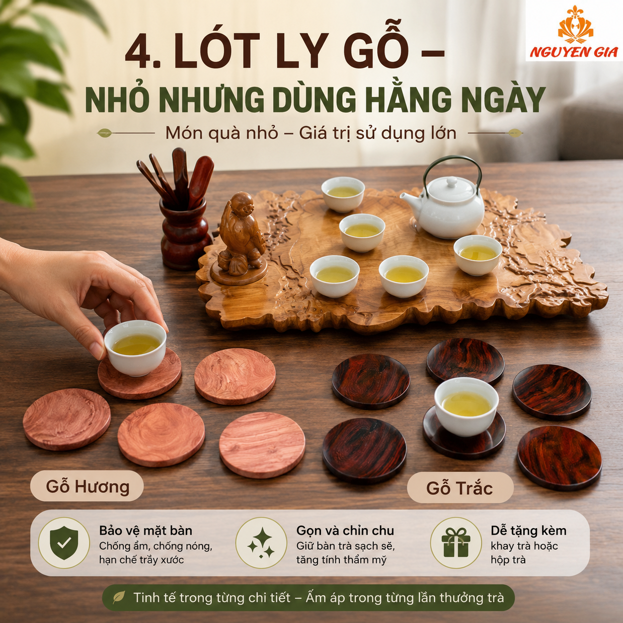 Quà Tặng Người Thích Uống Trà Nên Chọn Gì Tinh Tế, Dễ Dùng?