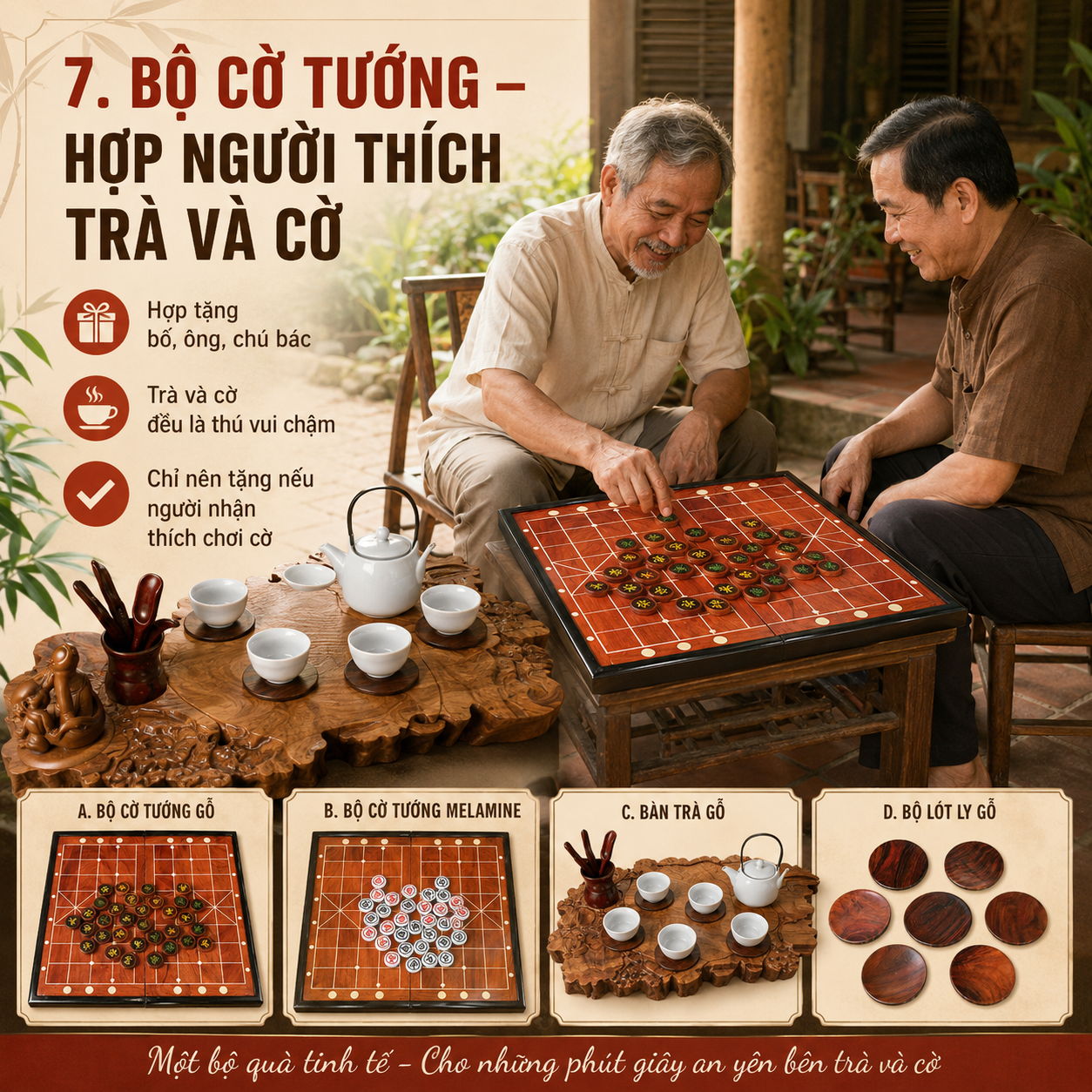 Quà Tặng Người Thích Uống Trà Nên Chọn Gì Tinh Tế, Dễ Dùng?