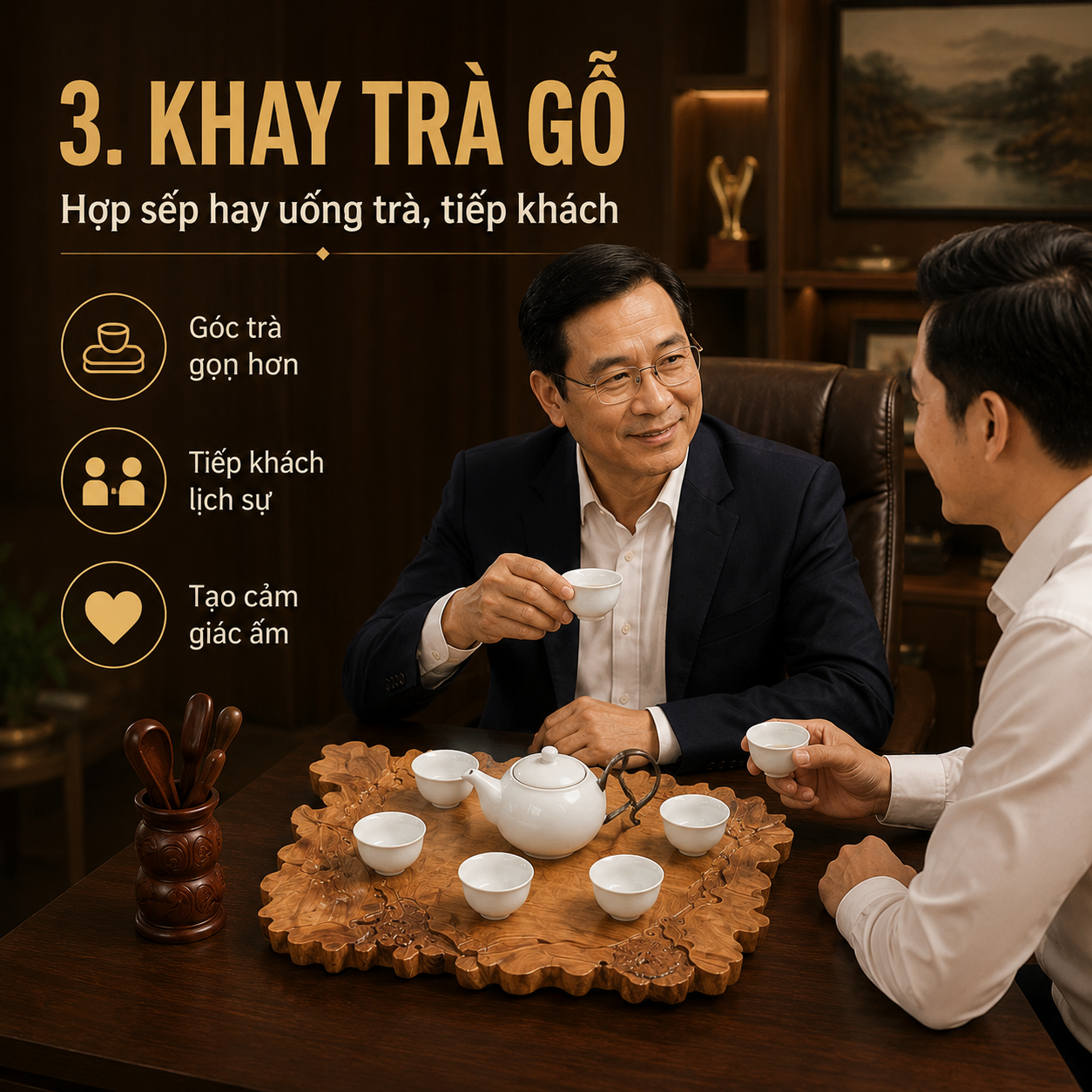 Qu&agrave; Tặng Sếp Nam Bằng Gỗ N&ecirc;n Chọn G&igrave; Cho Tinh Tế?