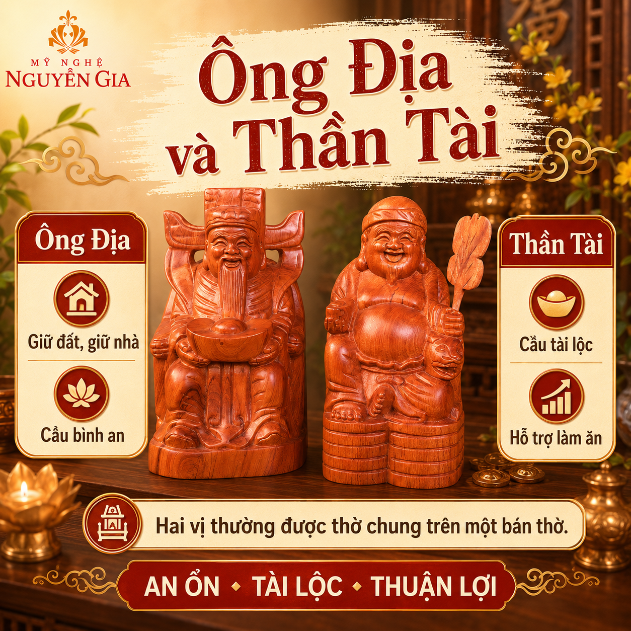 Sự T&iacute;ch &Ocirc;ng Địa L&agrave; Ai? Nguồn Gốc, &Yacute; Nghĩa V&agrave; C&aacute;ch Thờ C&uacute;ng&nbsp;