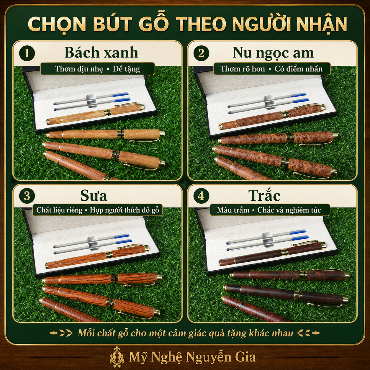 Bút Ký Gỗ Có Phù Hợp Làm Quà Tặng Không?