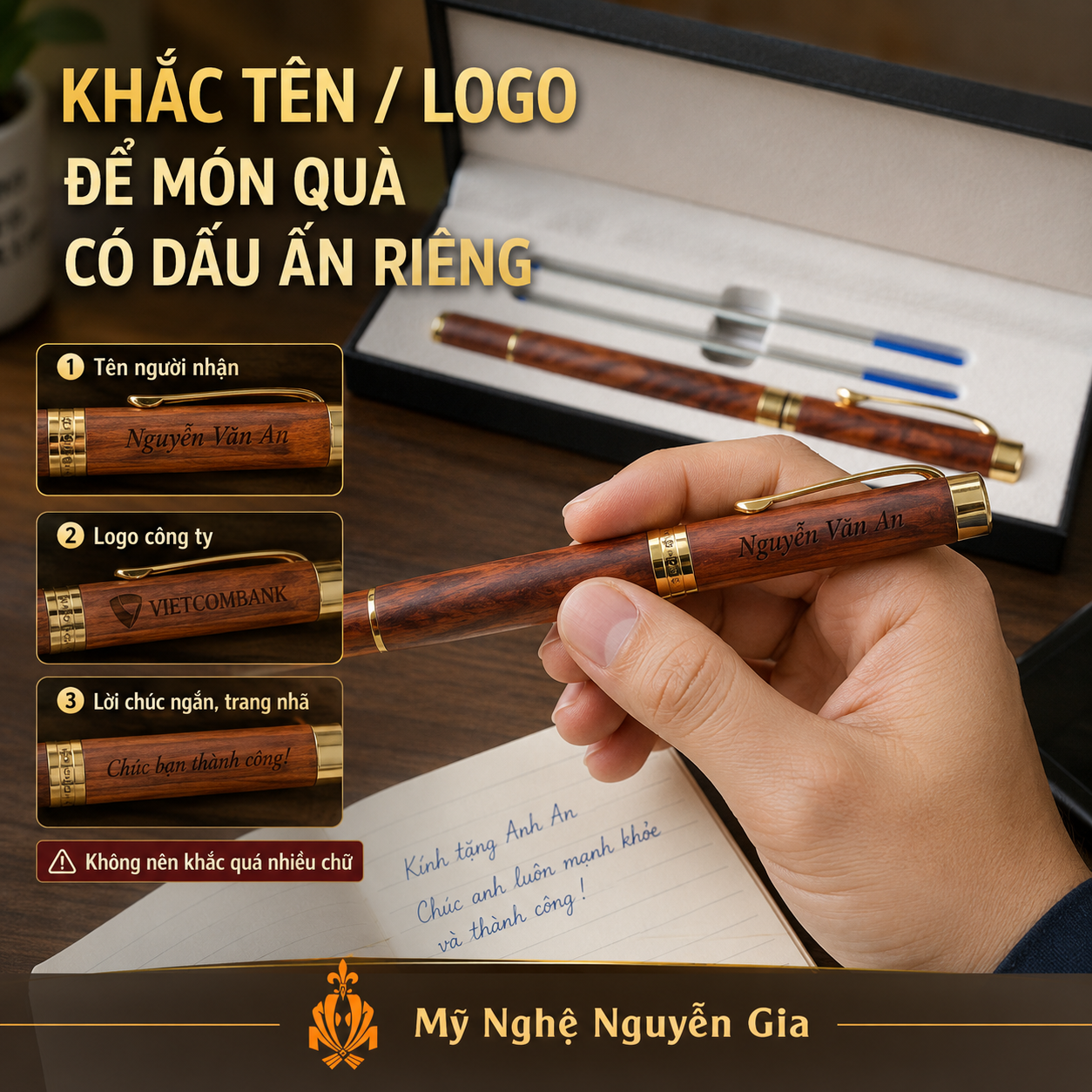 Bút Ký Gỗ Có Phù Hợp Làm Quà Tặng Không?
