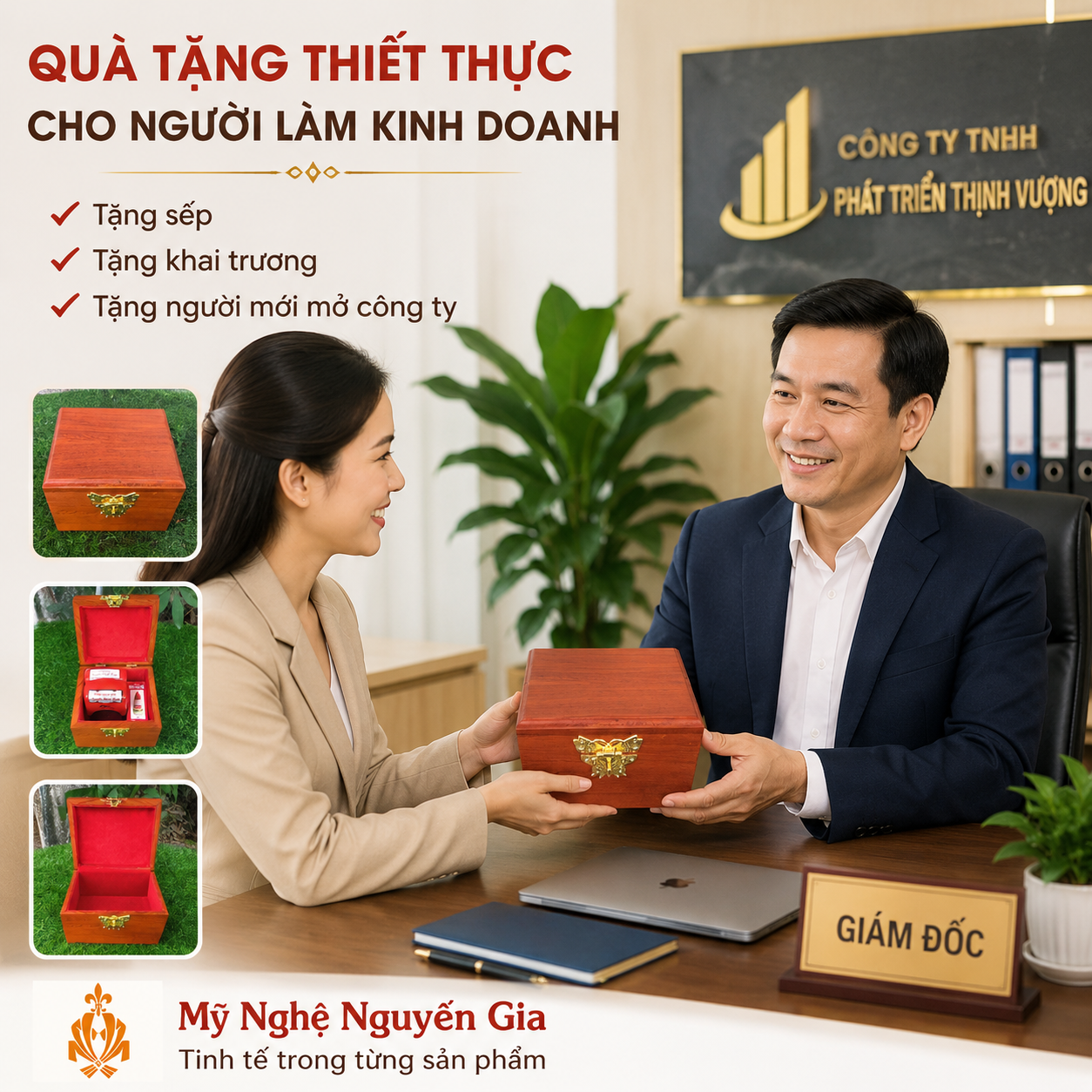 Hộp Đựng Con Dấu Bằng Gỗ Có Gì Khác Hộp Thông Thường?