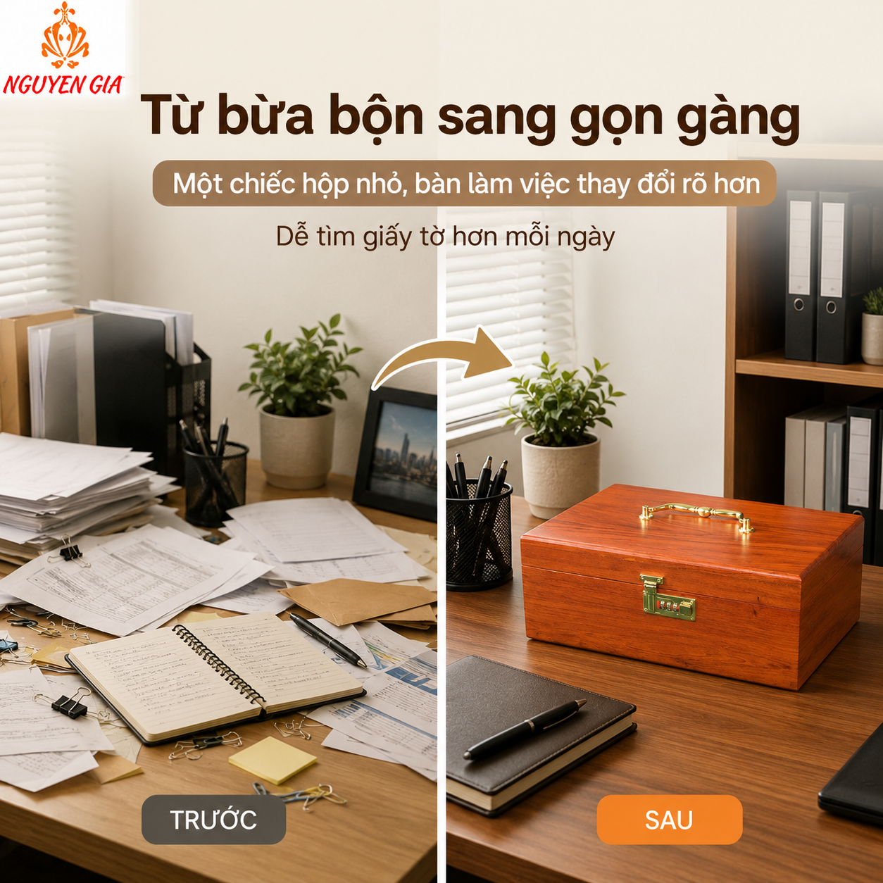 Hộp Đựng Tài Liệu A4, A5 Bằng Gỗ Phù Hợp Với Ai?