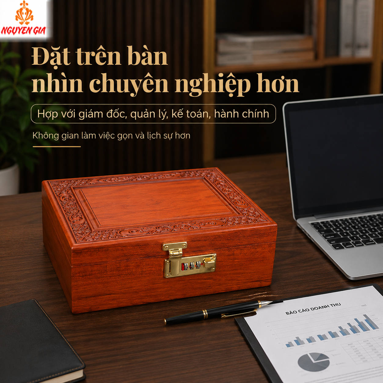 Hộp Đựng Tài Liệu A4, A5 Bằng Gỗ Phù Hợp Với Ai?