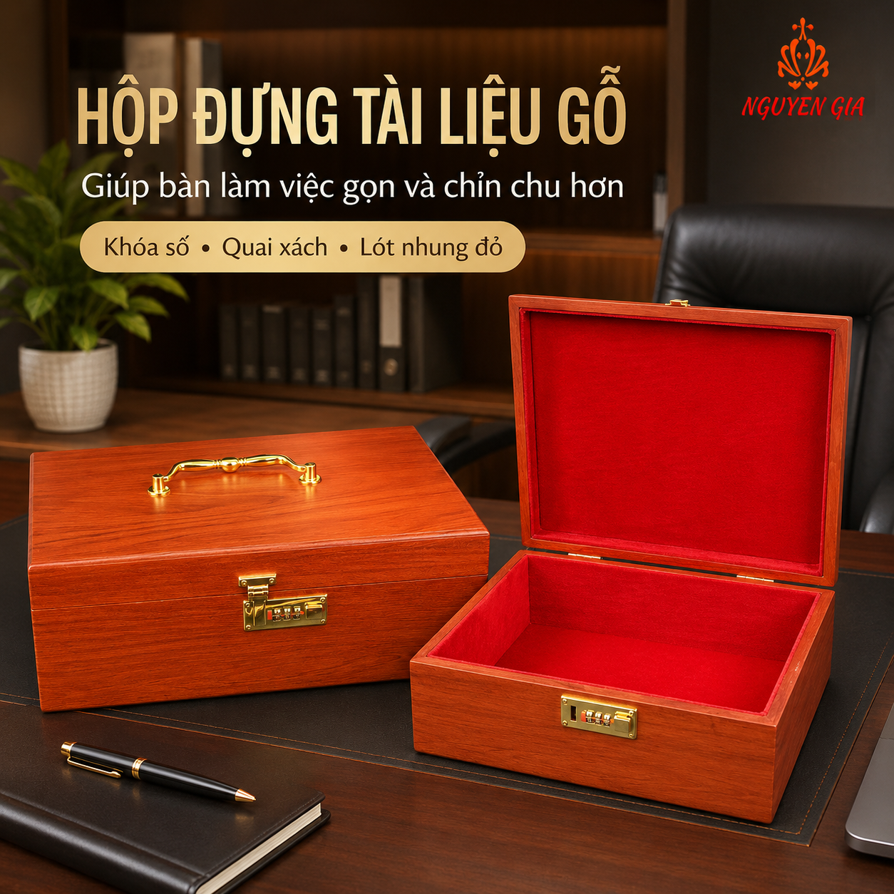 Hộp Đựng Tài Liệu A4, A5 Bằng Gỗ Phù Hợp Với Ai?