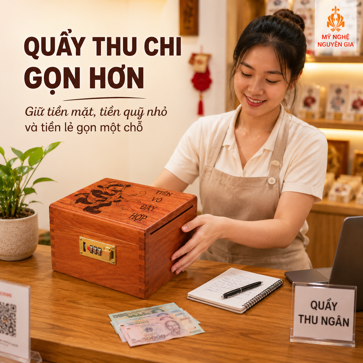 Hộp Đựng Tiền Tiết Kiệm Bằng Gỗ C&oacute; Ph&ugrave; Hợp L&agrave;m Qu&agrave; Kh&ocirc;ng?