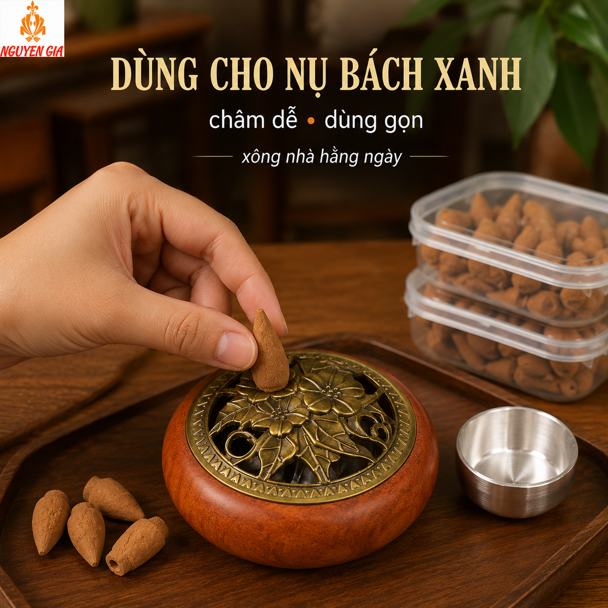 Lư Xông Trầm, Lư Đốt Trầm: Cách Chọn Cho Nụ, Bột Và Than