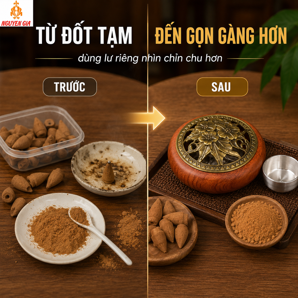 Lư Xông Trầm, Lư Đốt Trầm: Cách Chọn Cho Nụ, Bột Và Than
