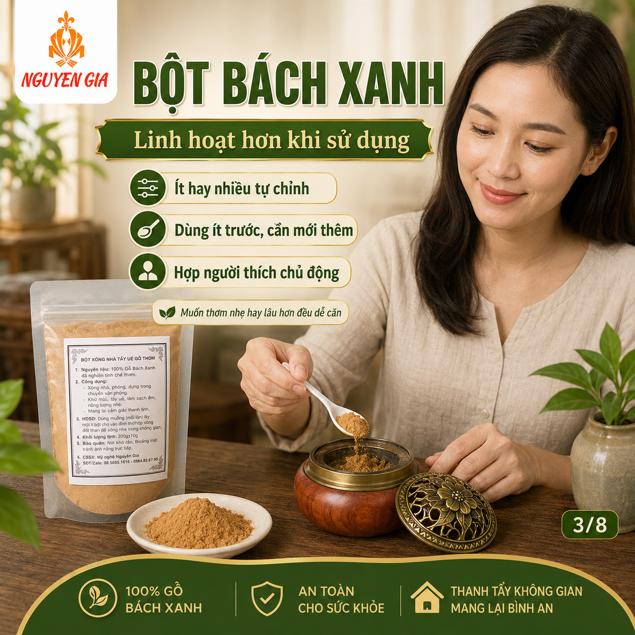 Nụ Bách Xanh Và Bột Bách Xanh Khác Nhau Thế Nào? Nên Chọn Loại Nào?