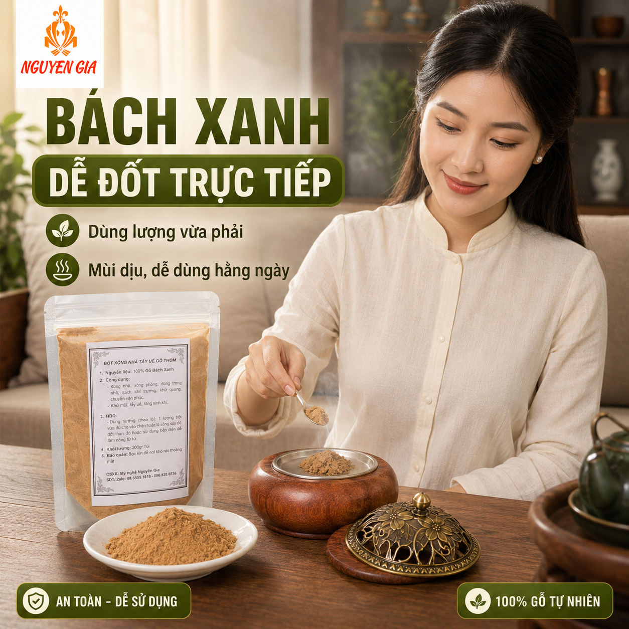 X&ocirc;ng Nh&agrave; Bằng Bột Gỗ N&ecirc;n Đốt Trực Tiếp, D&ugrave;ng Than Hay Lư Điện?
