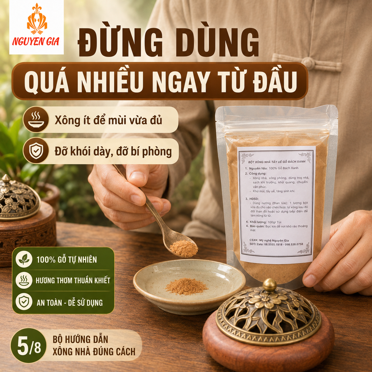 X&ocirc;ng Nh&agrave; Bằng Bột Gỗ N&ecirc;n Đốt Trực Tiếp, D&ugrave;ng Than Hay Lư Điện?