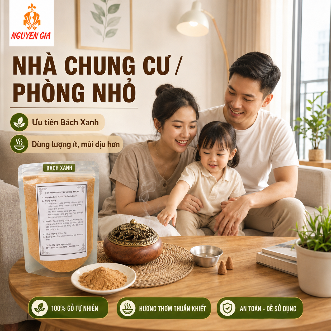 X&ocirc;ng Nh&agrave; Bằng Bột Gỗ N&ecirc;n Đốt Trực Tiếp, D&ugrave;ng Than Hay Lư Điện?