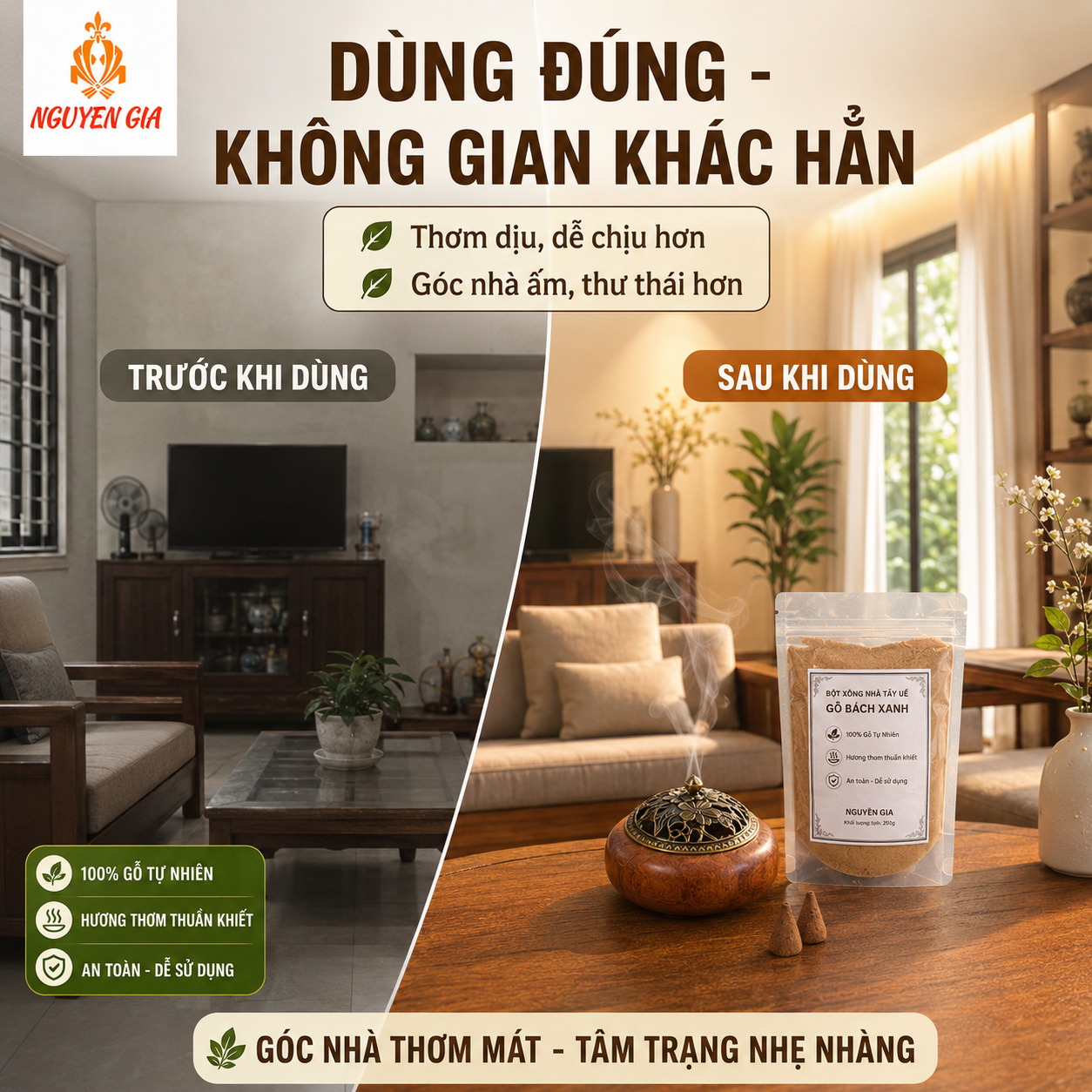 X&ocirc;ng Nh&agrave; Bằng Bột Gỗ N&ecirc;n Đốt Trực Tiếp, D&ugrave;ng Than Hay Lư Điện?