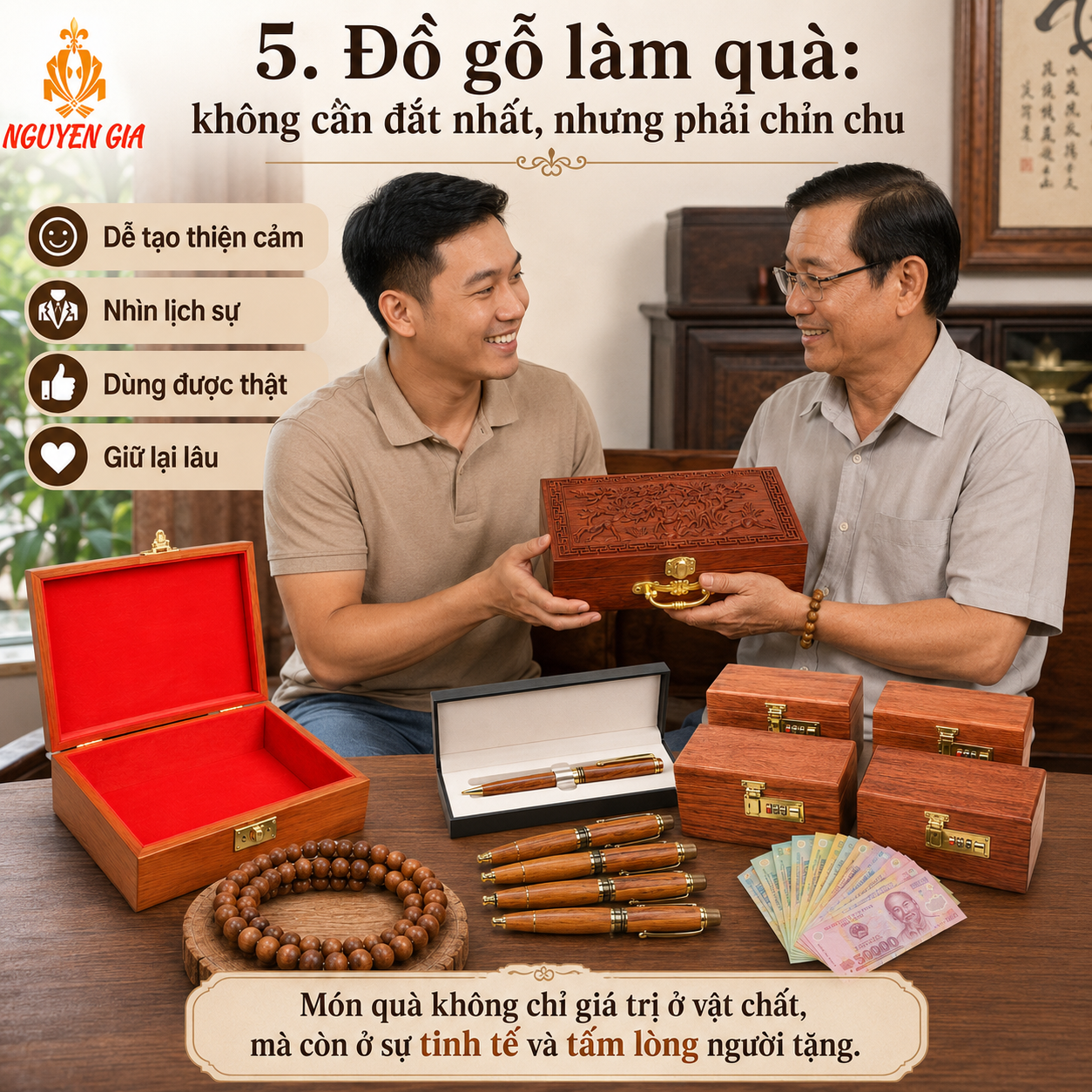 Vì Sao Đồ Gỗ Cùng Mẫu Nhưng Giá Khác Nhau?