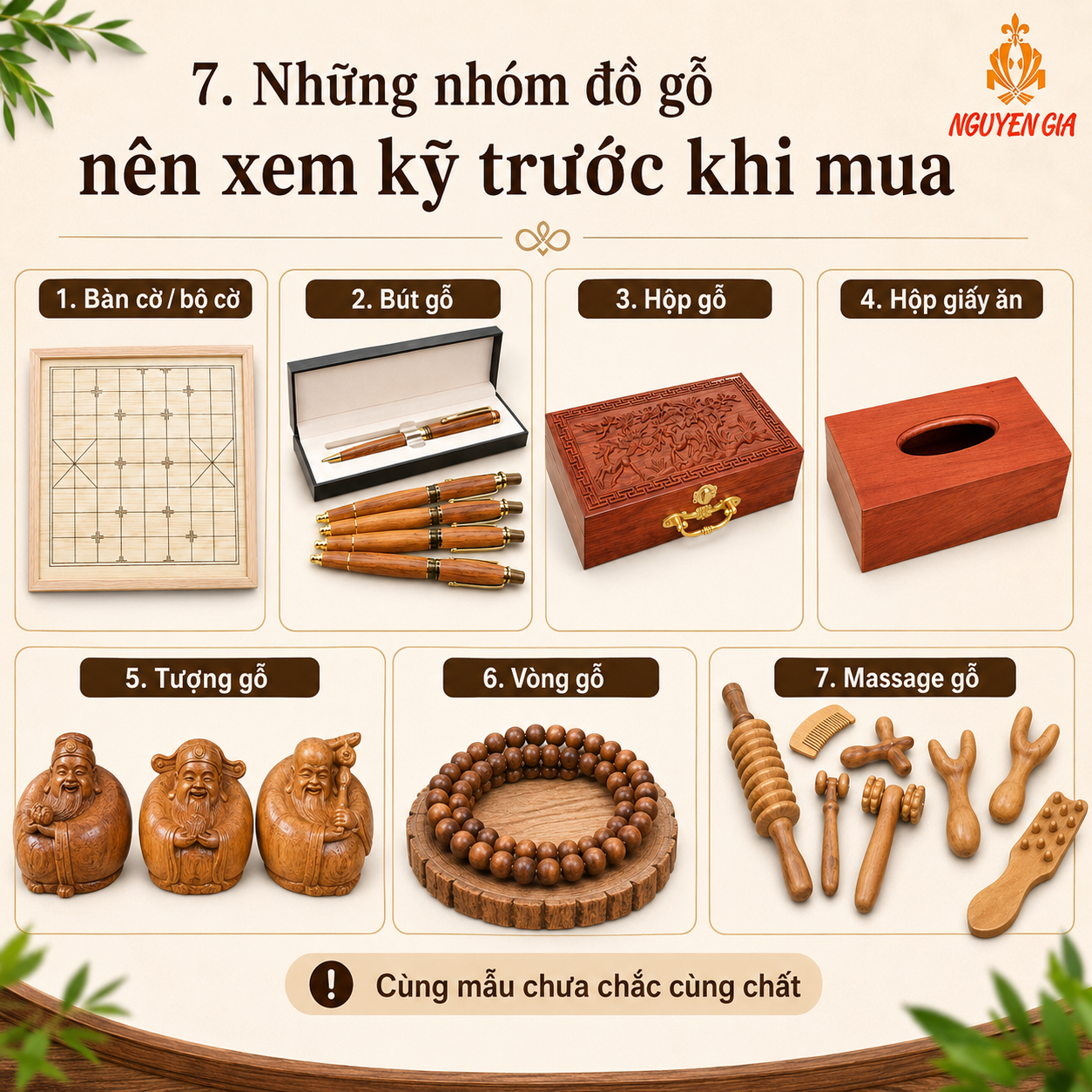 Vì Sao Đồ Gỗ Cùng Mẫu Nhưng Giá Khác Nhau?