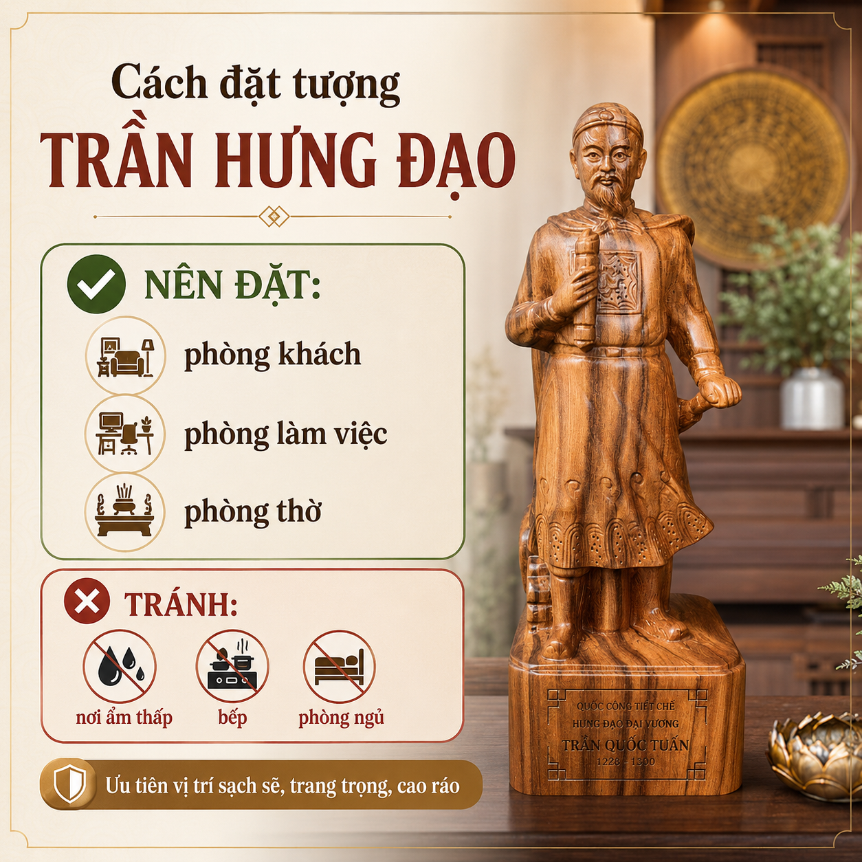 Vì Sao Trần Hưng Đạo Được Phong Thánh? Ý Nghĩa Đức Thánh Trần