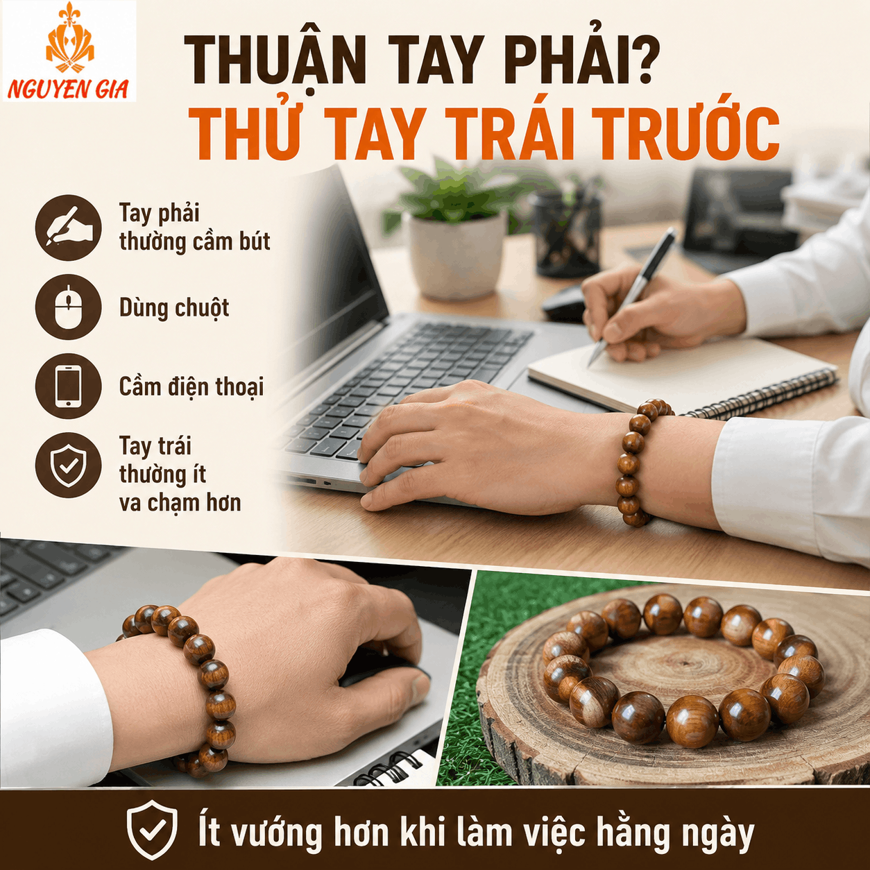 Nên Đeo Vòng Tay Trái Hay Phải? Nam, Nữ Đeo Bên Nào?