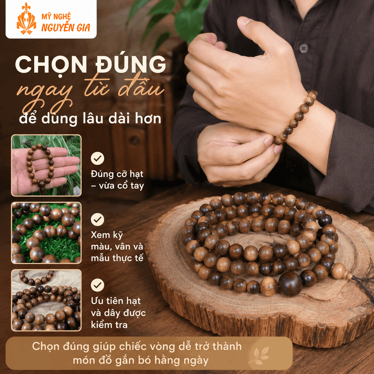 V&ograve;ng Gỗ B&aacute;ch Xanh C&oacute; T&aacute;c Dụng G&igrave;? Gi&aacute; Trị Thực Tế V&agrave; &Yacute; Nghĩa Tham Khảo