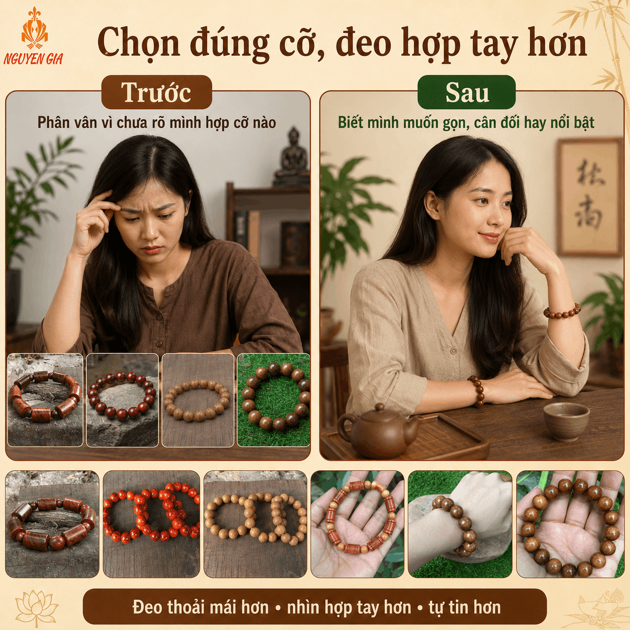 V&ograve;ng Tay 8 Ly, 10 Ly, 12 Ly, 14 Ly V&agrave; 16 Ly Kh&aacute;c Nhau Thế N&agrave;o?