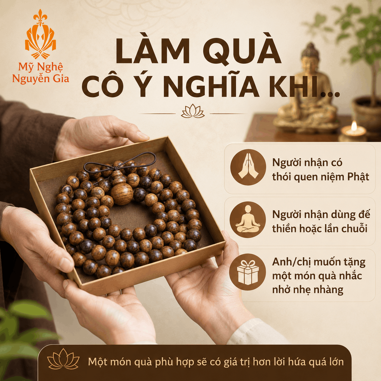 Ý Nghĩa Chuỗi 108 Hạt Trong Phật Giáo: Vì Sao Lại Là 108 Hạt?