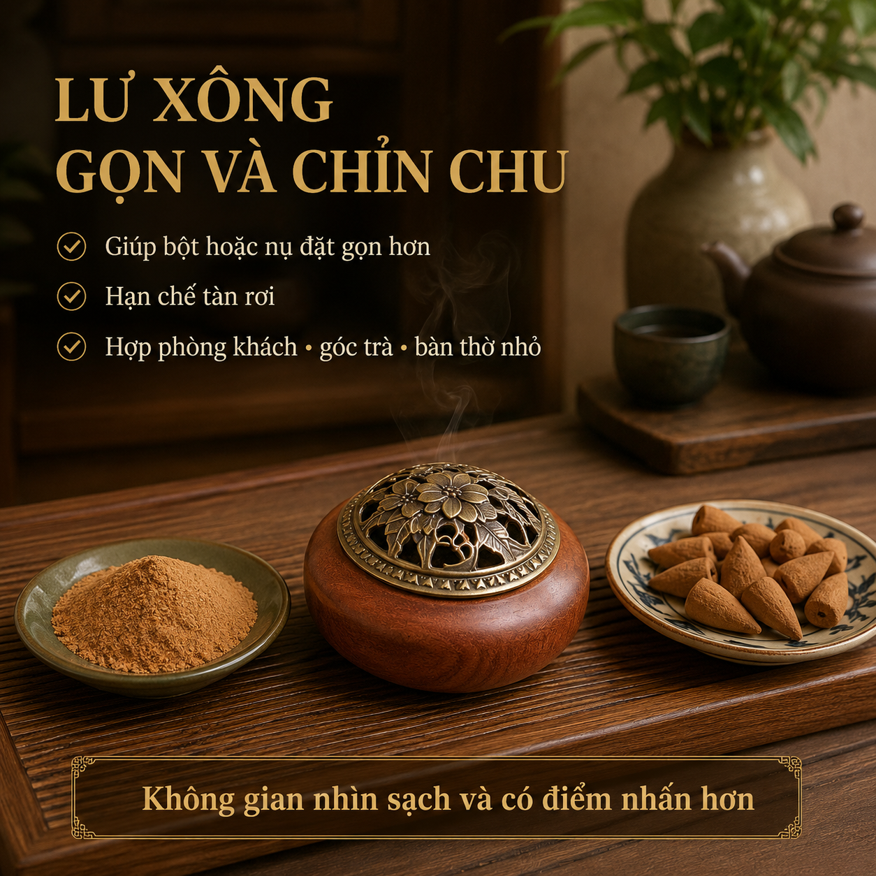 X&ocirc;ng Nh&agrave; Chung Cư N&ecirc;n D&ugrave;ng G&igrave; Để Thơm Nhẹ, Kh&ocirc;ng Qu&aacute; Nhiều Kh&oacute;i?