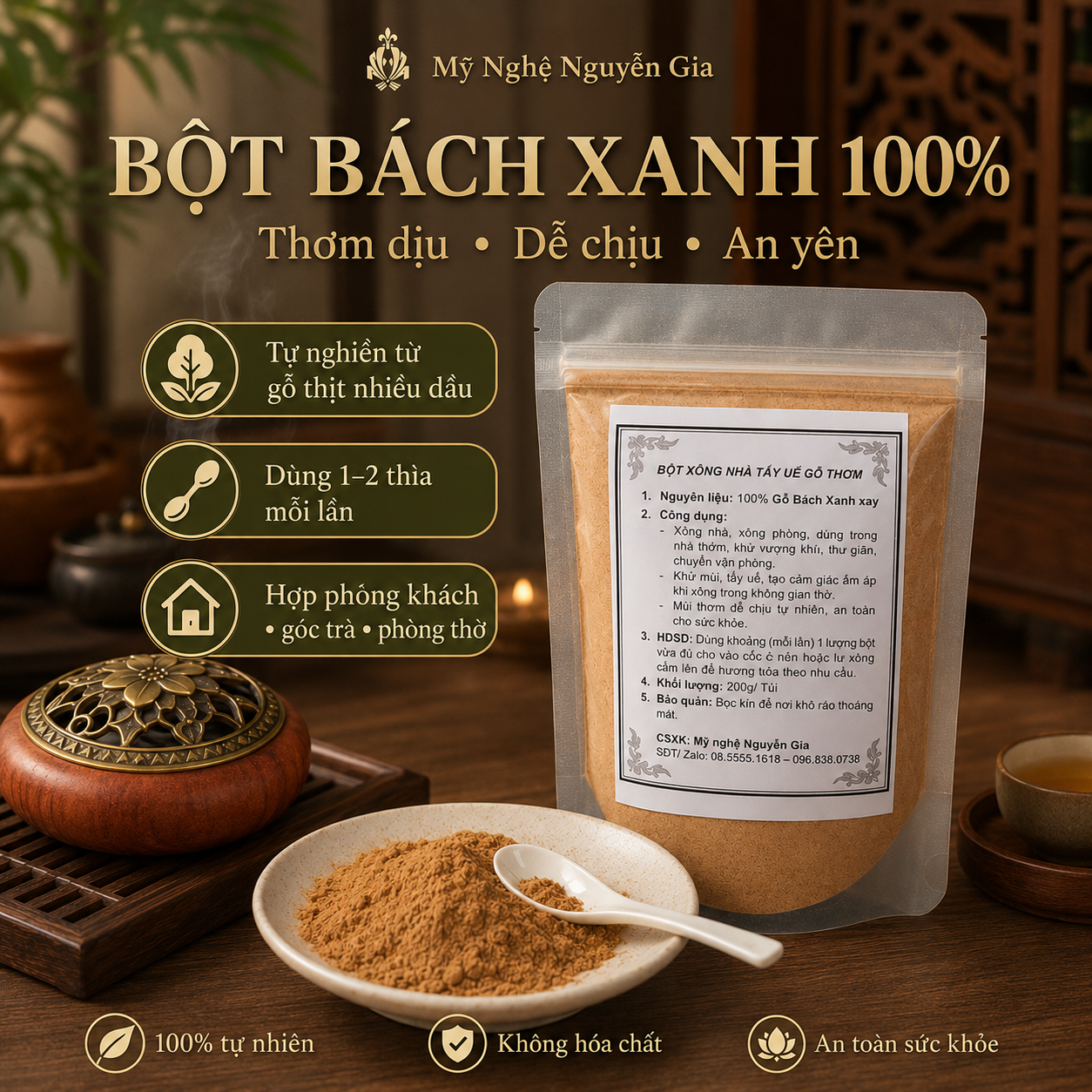 Xông Nhà Cuối Năm Nên Dùng Gì Để Nhà Thơm, Sạch Và Dễ Chịu Hơn?