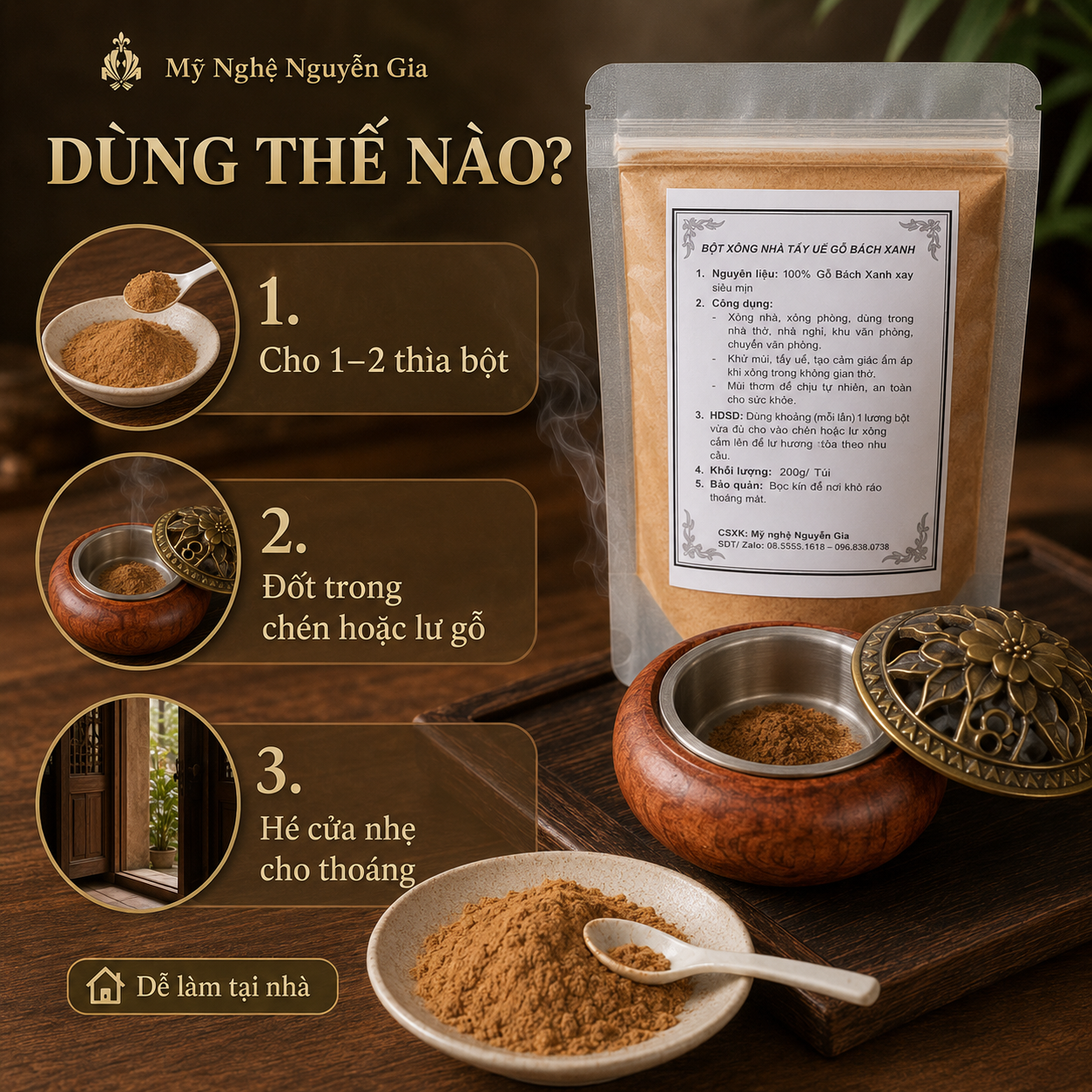 Xông Nhà Cuối Năm Nên Dùng Gì Để Nhà Thơm, Sạch Và Dễ Chịu Hơn?