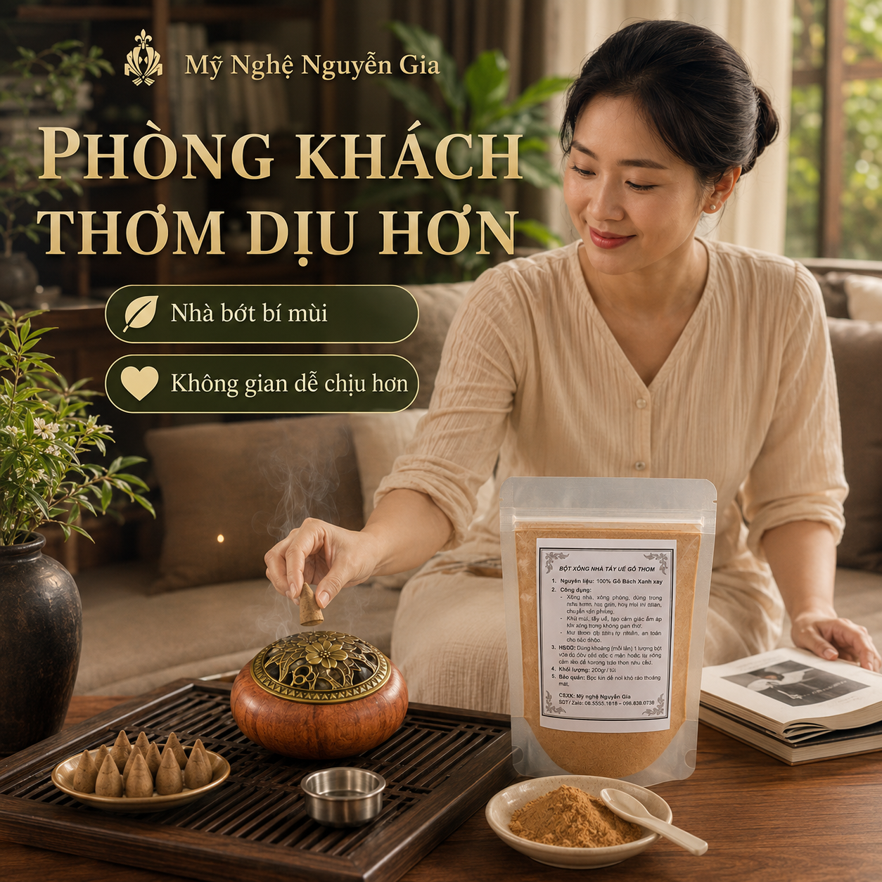Xông Nhà Cuối Năm Nên Dùng Gì Để Nhà Thơm, Sạch Và Dễ Chịu Hơn?