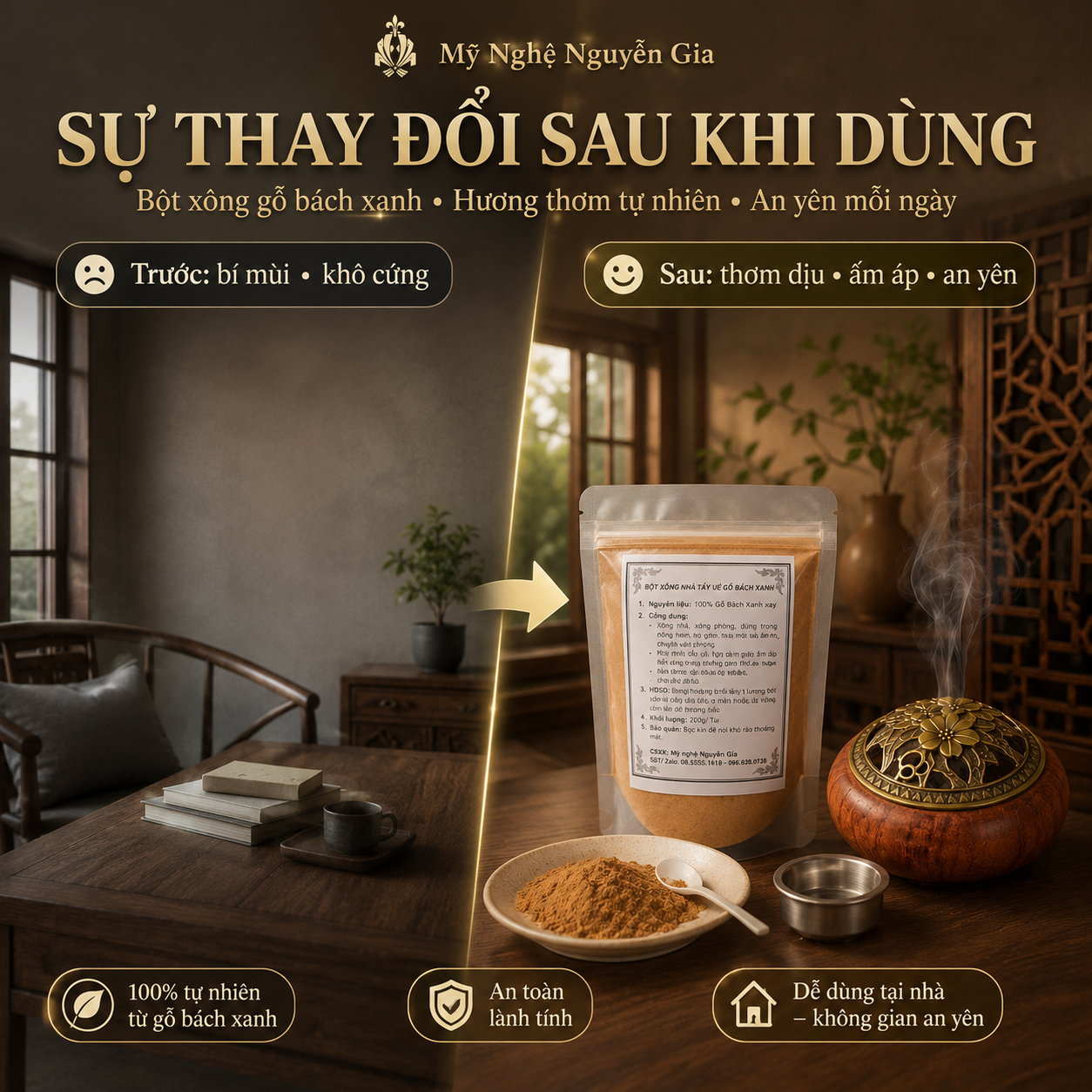 Xông Nhà Cuối Năm Nên Dùng Gì Để Nhà Thơm, Sạch Và Dễ Chịu Hơn?