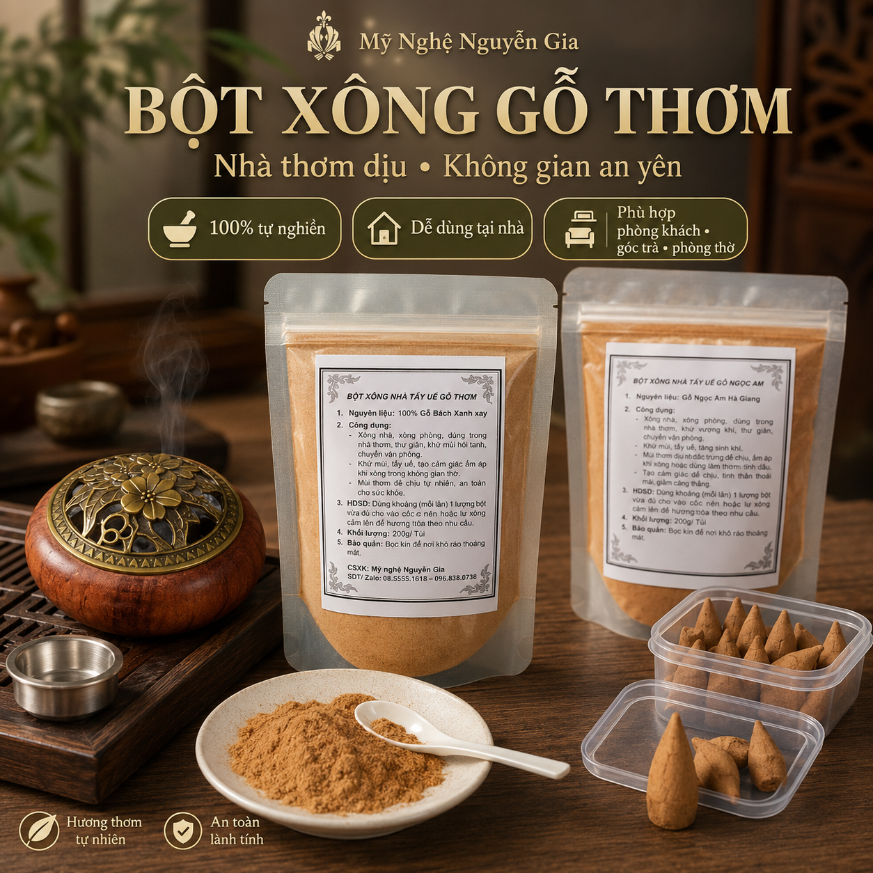 Xông Nhà Cuối Năm Nên Dùng Gì Để Nhà Thơm, Sạch Và Dễ Chịu Hơn?