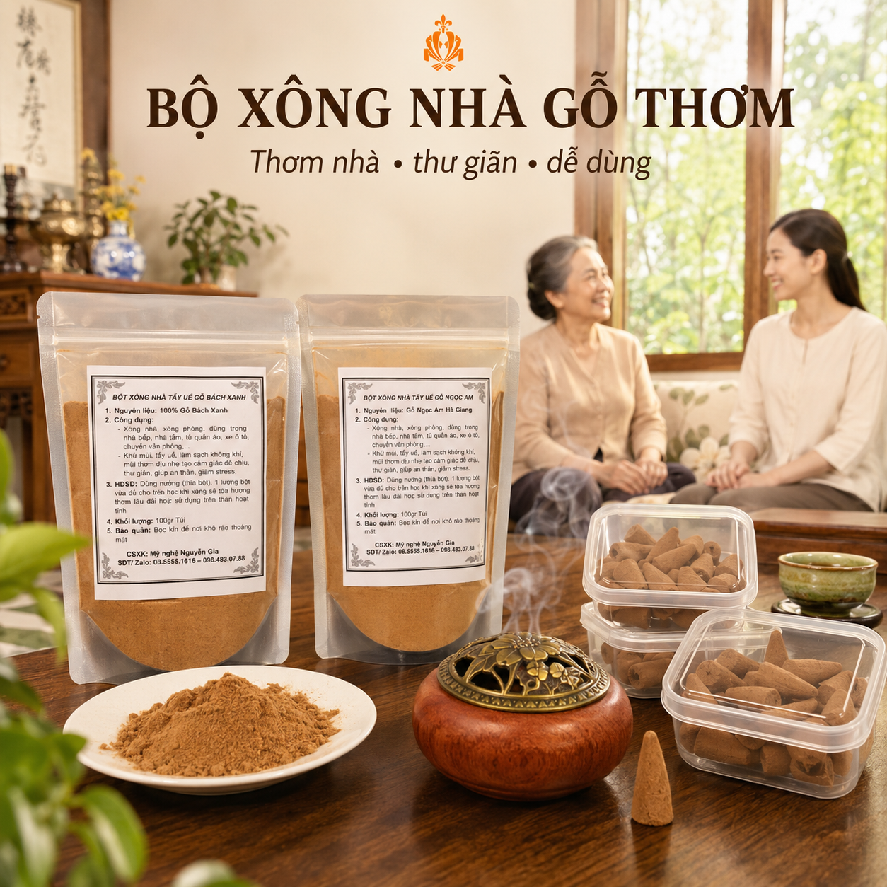X&ocirc;ng Nh&agrave; Ng&agrave;y Rằm, M&ugrave;ng Một N&ecirc;n D&ugrave;ng G&igrave; Để Kh&ocirc;ng Gian Thơm V&agrave; An Y&ecirc;n Hơn?