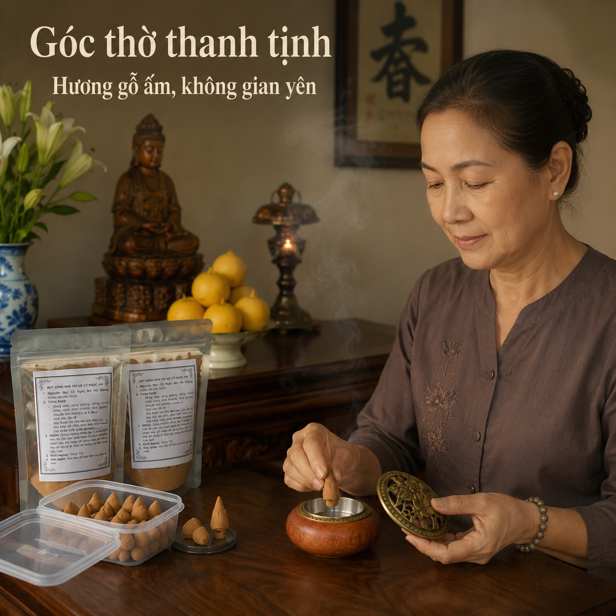 X&ocirc;ng Nh&agrave; Ng&agrave;y Rằm, M&ugrave;ng Một N&ecirc;n D&ugrave;ng G&igrave; Để Kh&ocirc;ng Gian Thơm V&agrave; An Y&ecirc;n Hơn?