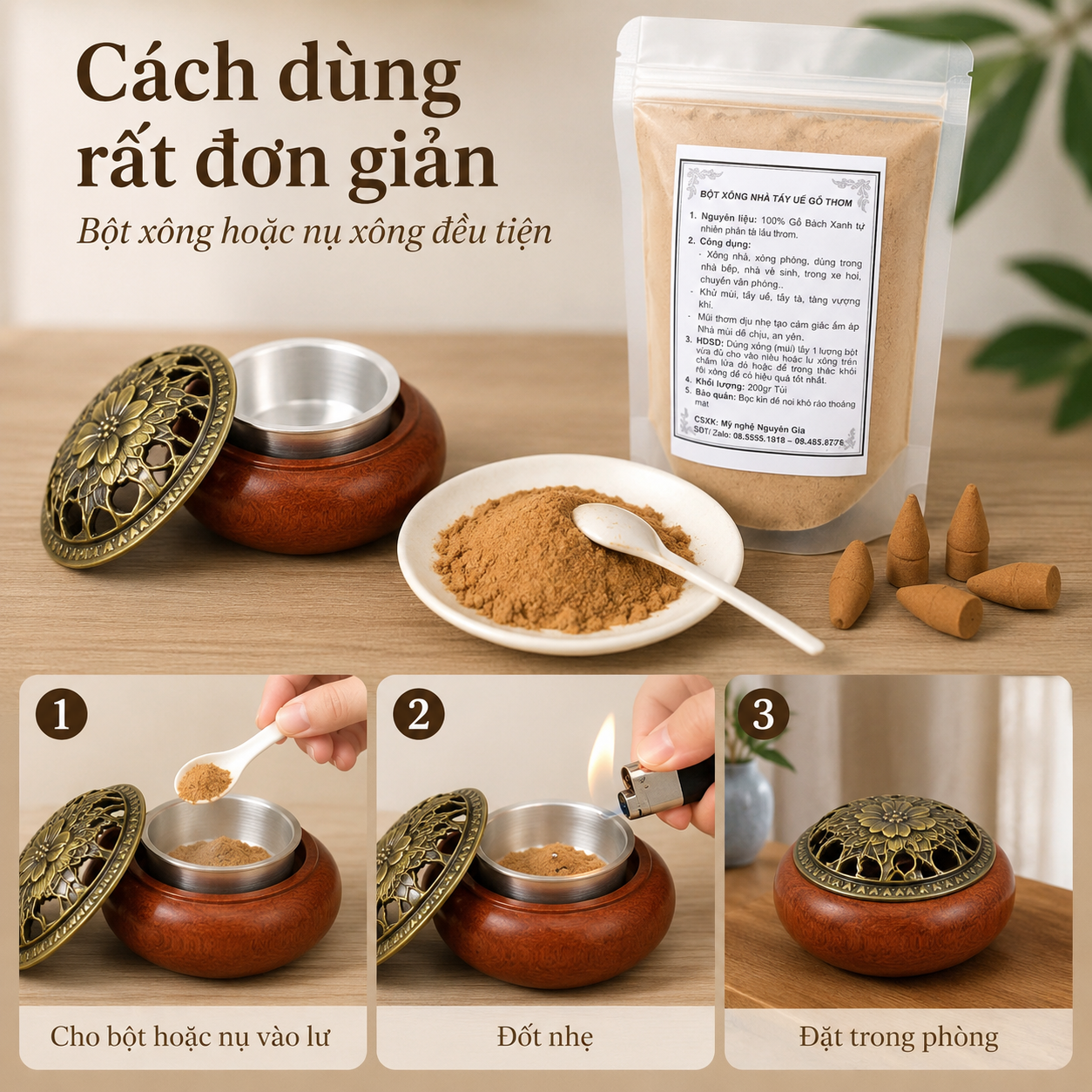 X&ocirc;ng Nh&agrave; Ng&agrave;y Rằm, M&ugrave;ng Một N&ecirc;n D&ugrave;ng G&igrave; Để Kh&ocirc;ng Gian Thơm V&agrave; An Y&ecirc;n Hơn?