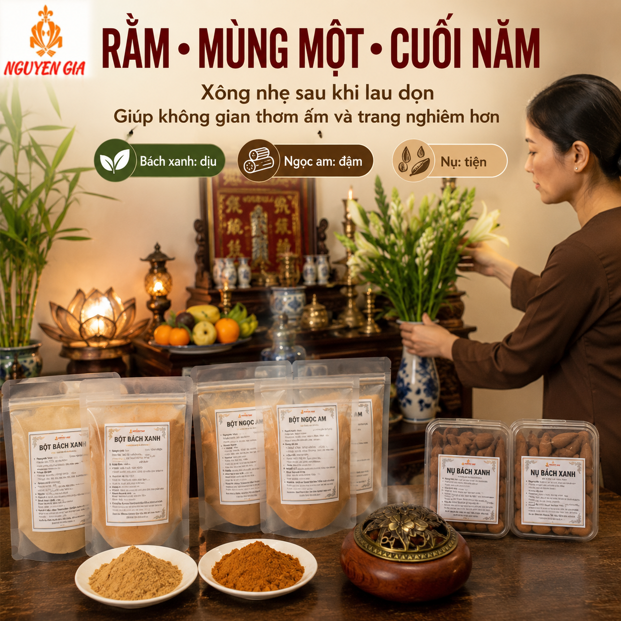 X&ocirc;ng Ph&ograve;ng Thờ Bằng G&igrave; Để Thơm Nhẹ, Trang Nghi&ecirc;m V&agrave; An To&agrave;n?