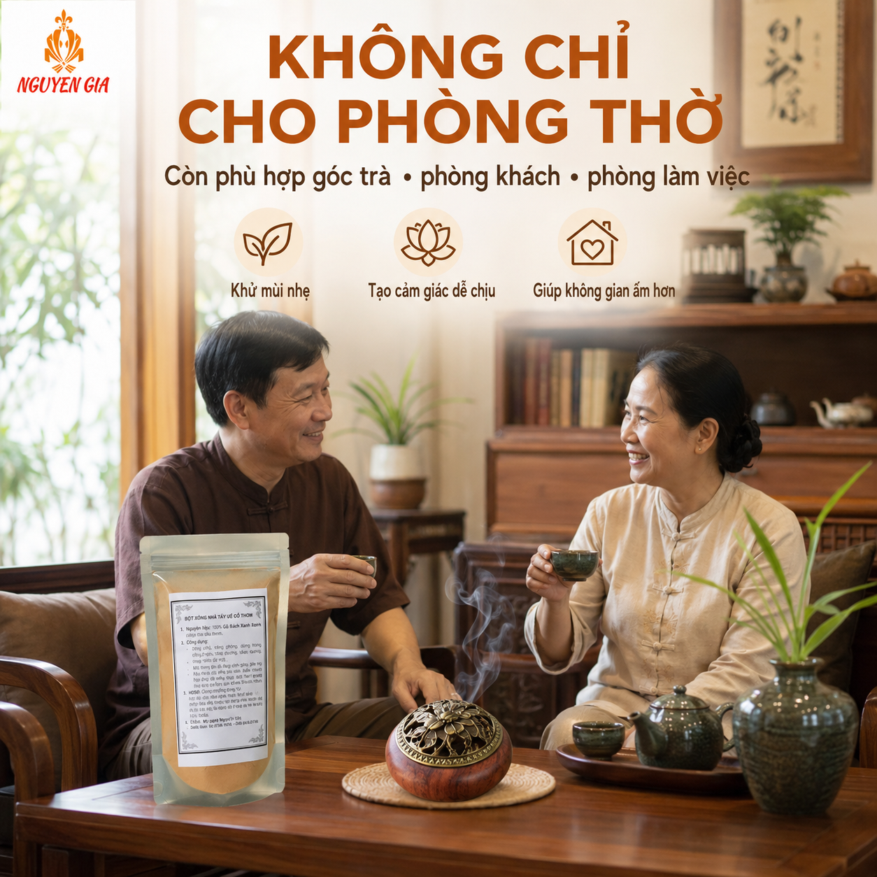 X&ocirc;ng Ph&ograve;ng Thờ Bằng G&igrave; Để Thơm Nhẹ, Trang Nghi&ecirc;m V&agrave; An To&agrave;n?