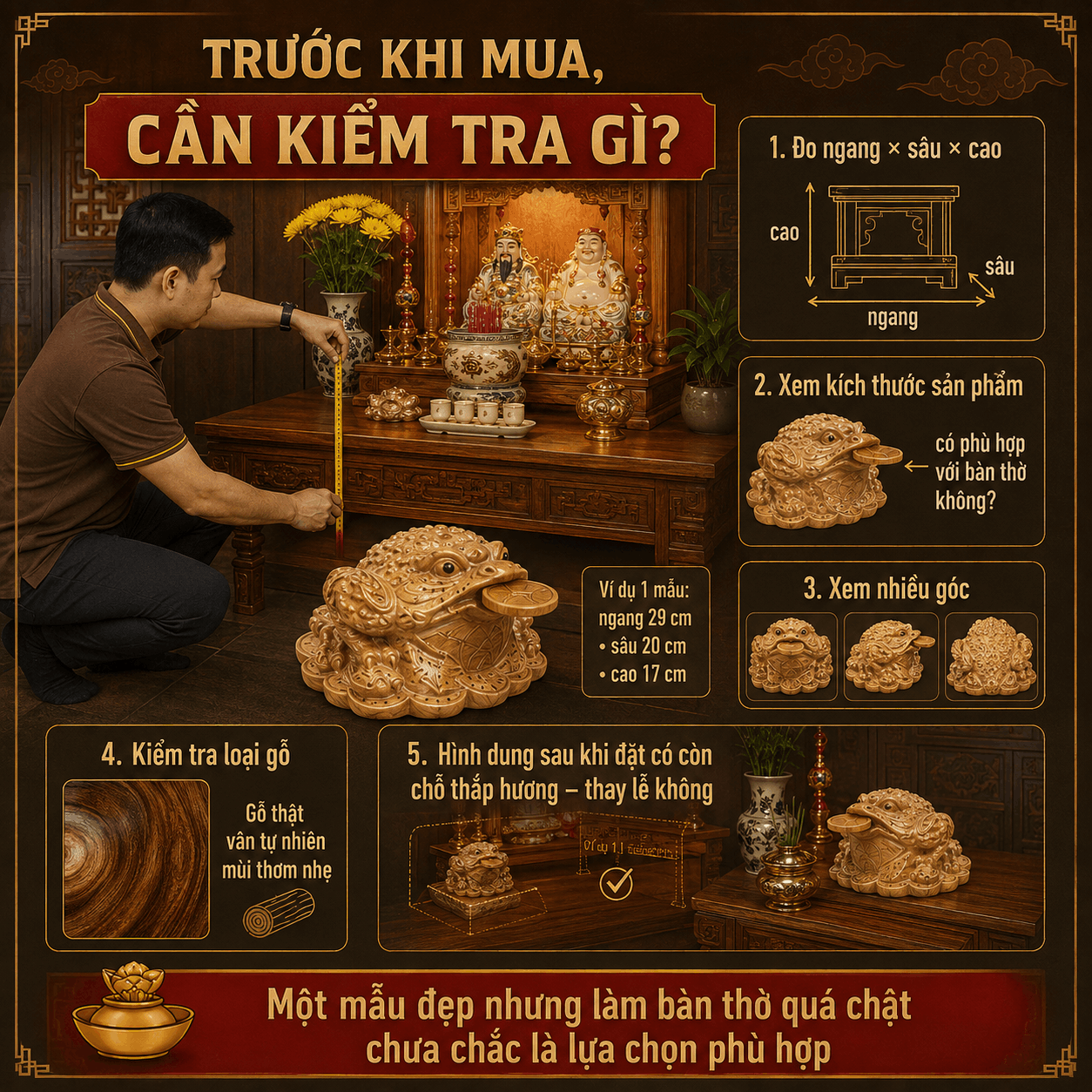 Cách Đặt Cóc Ngậm Tiền Trên Bàn Thờ Thần Tài