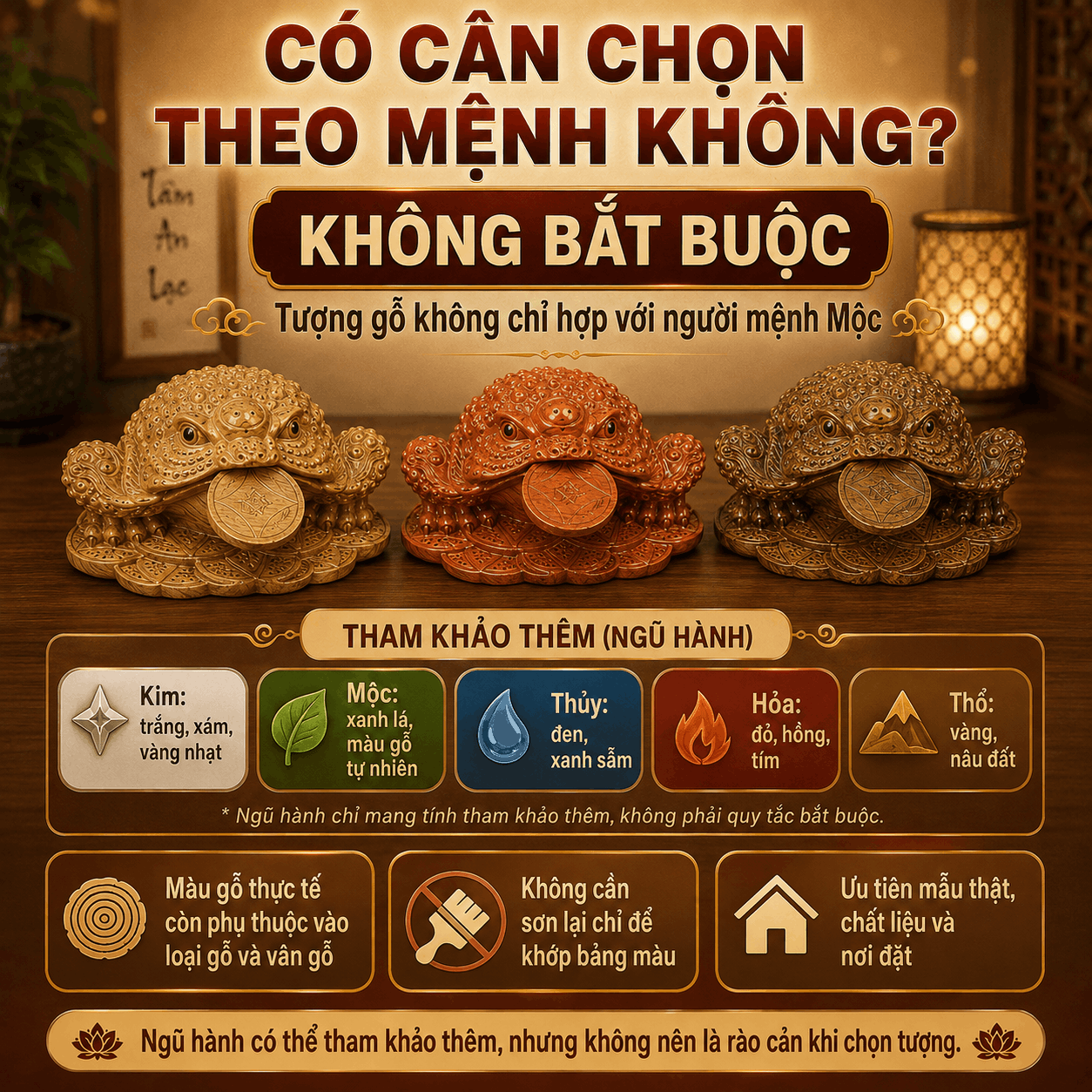 Cóc Ngậm Tiền Hợp Tuổi Nào? Có Kén Tuổi Không?