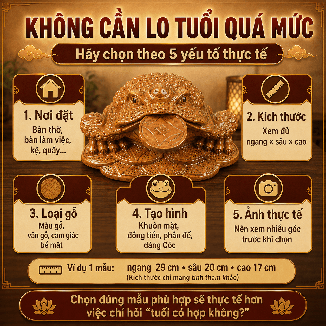 Cóc Ngậm Tiền Hợp Tuổi Nào? Có Kén Tuổi Không?