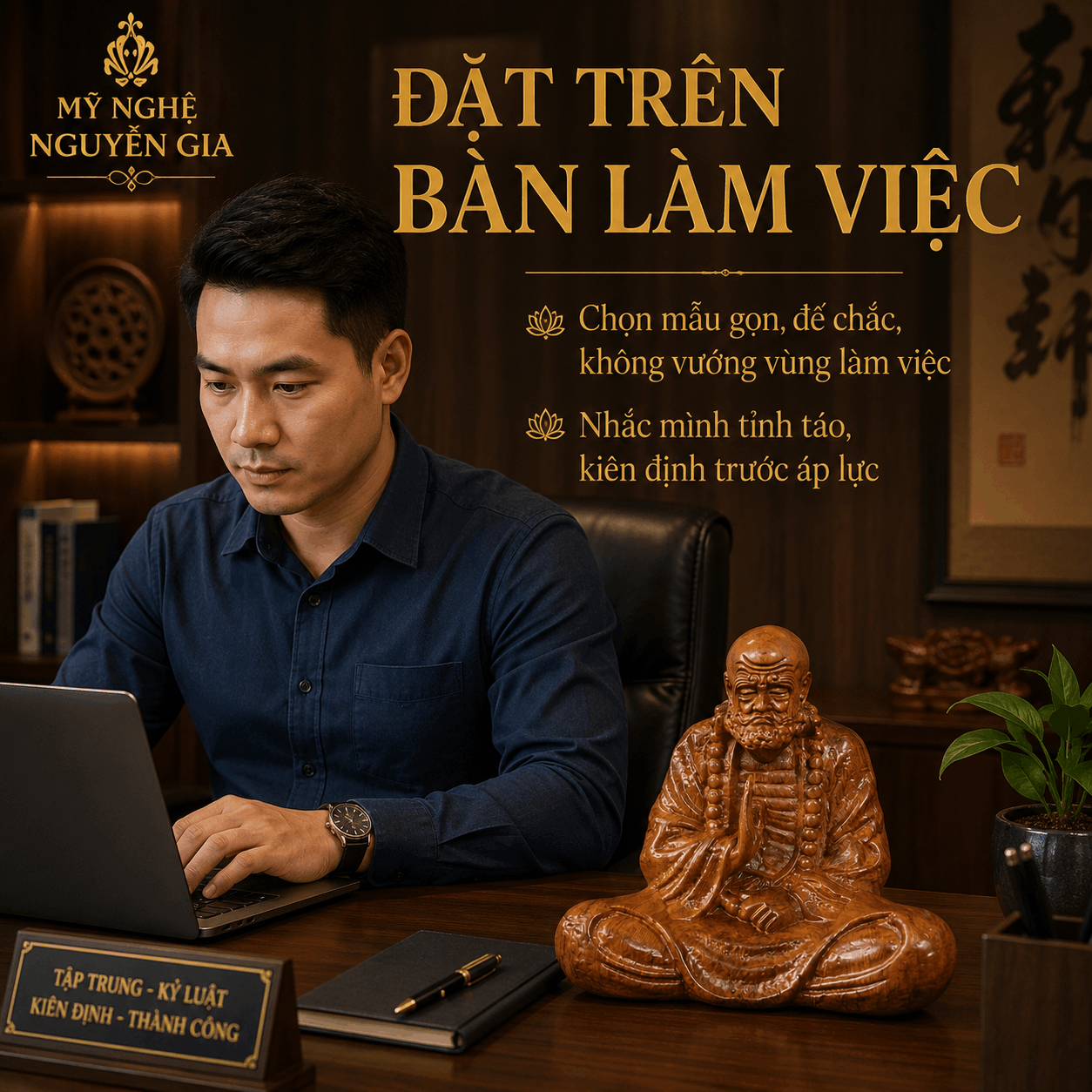 C&aacute;ch đặt tượng Đạt Ma trong nh&agrave;: n&ecirc;n đặt ở đ&acirc;u cho ph&ugrave; hợp?