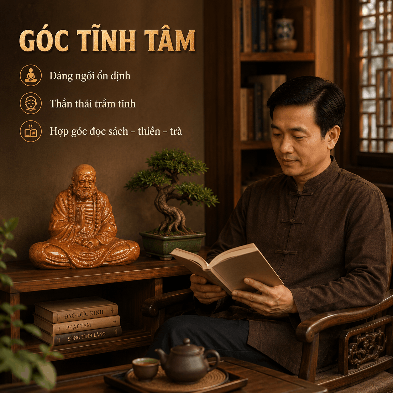 Đạt Ma Ngồi Thiền L&agrave; G&igrave;? &Yacute; Nghĩa H&igrave;nh Tượng Đạt Ma Diện B&iacute;ch