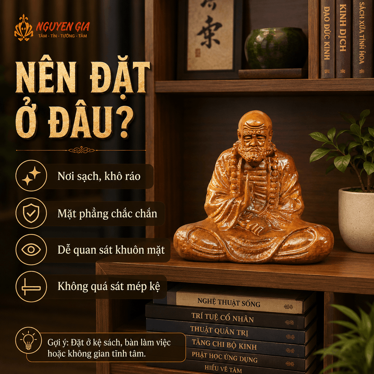 Đạt Ma Ngồi Thiền L&agrave; G&igrave;? &Yacute; Nghĩa H&igrave;nh Tượng Đạt Ma Diện B&iacute;ch